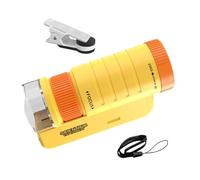 Microscopio Portatile per Bambini, Chroscope Chroscope - Microscopio A Mano per I Giovani Bambino | Regolabile Scienziato LED per Piccoli Studenti SCS L