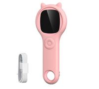 Microscopio portatile per bambini con schermo da 2,0 pollici 500x, mini microscopio | con manico ergonomico visualizzatore educativo per esperimenti scientifici in età prescolare osservazione della