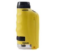 Microscopio portatile per bambini, Microscopio per principianti per bambini 120X, Giocattolo scientifico e STEM, Kit di scienze educative, per dagli 8 ai 12 anni per l'osservazione