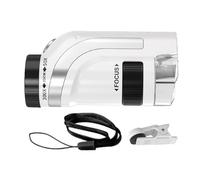 Microscopio Portatile Per Bambini Yhsioaklo 50x-300x | Digiscopio Portatile Con Luce LED Per Esplorare Piccoli Dettagli | Strumento Educativo Per Bambini, Ragazzi, Esperimenti In Classe, Avve