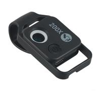 Microscopio portatile per smartphone, lente d'ingrandimento 200X per USB C | Si adatta a tutti gli smartphone, ultraleggero, 17,5 g di spessore, 11,5 mm, adatto per viaggi e avventure all'aria aperta