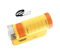 Microscopio portatile tascabile, microscopio portatile per bambini | Microscopio scientifico per studenti a LED regolabile per l'educazione dei minilabster scolastici