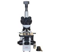 Microscopio professionale 4K Darkfield Plan Infinity Live Blood Analysis 10W LED