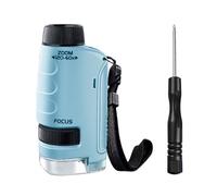 Microscopio scientifico portatile 60-120X Design leggero e facile da usare per studenti e ricercatori Microscopio scientifico Ottica portatile per l ' osservazione dettagliata Costruzione leggera e