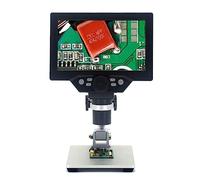 Microscopio, Scopio Digita 12MP 1-1200X Elettronico Digitale For Saldatura Lente D'ingrandimento Ad Amplificazione Continua