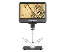 Microscopio, Scopio Digitale Con Schermo UHD Da 10 Pollici E Supporto Da 26 Cm For Saldatura E Riparazione Di Componenti Elettronici