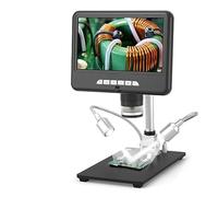 Microscopio, Scopio Digitale Con Schermo UHD Da 7 Pollici For Saldatura E Riparazione Di Componenti Elettronici