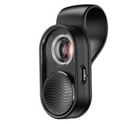 Microscopio Smartphone Zoom 100X Anneau LED Copriobiettivo a Scorrimento 30mAh