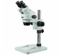 Microscopio Stereo Binoculare Zoom AmScope 7X-45X Con Supporto A Colonna