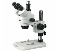 Microscopio Stereo Zoom Trinoculare Industriale AmScope 3.5X-90X