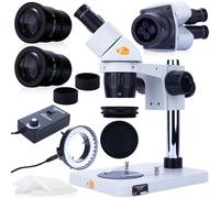 Microscopio stereoscopico binoculare Rosfix Ganymede S MSGS-B-PS1 + illuminatore