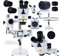 Microscopio stereoscopico trinoculare Rosfix Jupiter Pro MSJP-T-SDMS1 su support
