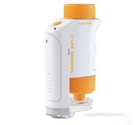 Microscopio tascabile a LED per bambini 16080X Strumento educativo per le mani sull'apprendimento scientifico (esemplari (animali))