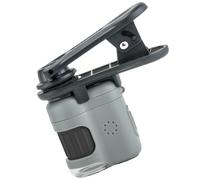 Carson MicroMini 20x Microscopio Tascabile, con Luce LED, UV e Clip per Digiscoping su Smartphone, Perfetto per Hobby, Studio ed Esplorazioni (MM-380)