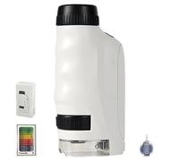 Microscopio tascabile | Microscopio composto portatile prescolare 120X - Giocattolo scientifico e STEM, Kit di scienze educative, per bambini dagli 8 ai 12 anni per l'osservazione microbio