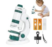 Microscopio tascabile - Microscopio LED 60X-180X - Kit Scienziato educativo di Microscopio portatile portatile, apprendimento in laboratorio di osservazione microbiologica per