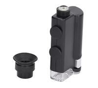 Microscopio Tascabile, Microscopio per Adulti con Luce UV Microscopio Portatile da 200x a 240x Zoom Ottico Mini Microscopio Tascabile Portatile per la Valutazione di Gioielli in