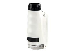 Microscopio tascabile per bambini - STEM con zoom 60X-120X, dispositivo di apprendimento, mini cannocchiale illuminato | Gadget educativo compatto per l'esplorazione del laboratorio in aula scolastica