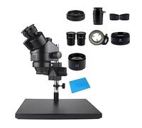 Microscopio Trinoculare Stereo Con Zoom Continuo 3,5X-90X Con Fotocamera For Microscopio Digitale Con Obiettivo Ausiliario Facile Da Usare(3.5X-90X No camera-01)