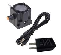 Microscopio USB Luce LED bianca Illuminazione Microscopio biologico inferiore Lampada sorgente Microscopio regolabile Accessori