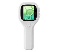 Microscopio USB portatile con schermo LCD da 2 pollici 6 luci LED regolabili Ingrandimento 500X per analisi delle piante Microscopio USB con schermo
