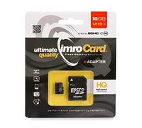 microsd 16 gb sdhc class 10 uhs-i per gopro hero video hd alta velocità garantita