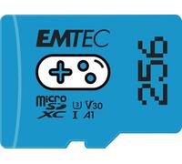 emtec - msd gaming uhs-i u3 v30 a1 - blu - 256gb - ecmsdm256gxcu3