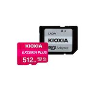 Kioxia Exceria Plus Micro SDXC 512GB UHS-I U3 V30 A1 Classe con adattatore