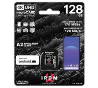 microSD IRDM by GoodRAM 128GB UHS I U3 A2 + adapter - GR-M2AA-1280R12