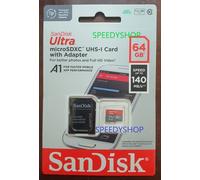 SanDisk MicroSDXC Ultra 64GB 140mb/s