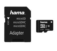 Hama 00213114 microSDHC Class 10 UHS-I 32GB inkl. Adapter