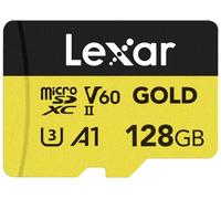 Lexar - 128gb Microsdxc Gold V60 U3 A1-nero/oro Lexar