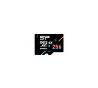MicroSDXC Silicon Power Ns2 Hypera 256GB Classe 10 U3 3D TLC NAND Nero