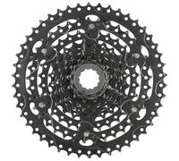 microSHIFT Advent 9-Speed Cassetta 11-46 Nero Acciaio Temprato Ampio Range Ebike