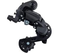 microSHIFT | Deragliatore posteriore M21 | 6 e 7 velocità | Gabbia lunga | Nero