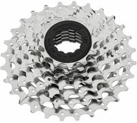 MicroShift H07 Cassetta Pignoni - 7 Velocità 12-28t Argento Placcato Nickel