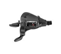 Microshift mezzo thumb tap 2x7v nero per la mano sinistra