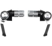 microSHIFT | Set cambio manubrio | 8 velocità su strada | doppio/triplo | compatibile con Shimano | nero
