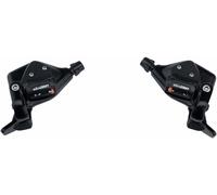 MicroShift TS71 Pollice Tappo Leve Del Cambio Set 9-Speed Triplo Graduati Frecce