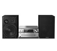 Microsistema CD Panasonic SC-PMX94EG-S con DAB+ e ingresso ottico, argento NEW