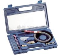 MICRO SMERIGLIATRICE PNEUMATICA FERVI CON ALBERO FLESSIBILE E ACCESORI