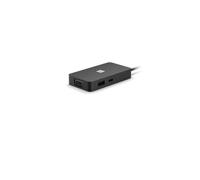 Microsoft 1E4-00004 replicatore di porte e docking station per laptop Nero (1E4-00004 interface hub Black - Microsoft 1E4-00004, HDMI, - RJ-45, USB 3.2 Gen 1 [3.1 Gen 1] Type-C, USB 3.2 Gen 2 [3.1 Ge