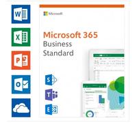 Microsoft 365 Business Standard | Abbonamento mensile | 1 Utente | 15 Dispositivi