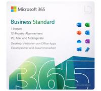 Microsoft 365 Business Standard | App cloud e desktop | Abbonamento di 12 mesi | Windows/Mac/dispositivi mobili