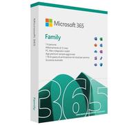MICROSOFT - 365 Family 1 licenza Abbonamento ITA 1 Anno Fino a 6 Utenze