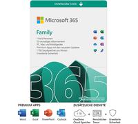 Microsoft 365 Family | 6 utenti | 1 anno | PC/Mac | Versione scaricabile