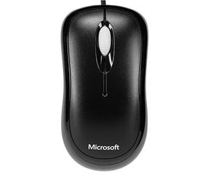 Microsoft Basic Optical Mouse per le Aziende, Windows, Tecnologia Ottica, Ambidestro, Nero