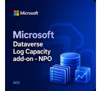 Microsoft Dataverse Log Capacity add-on - NPO (NCE)