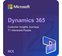 Microsoft Dynamics 365 Customer Insights Journeys T1 Interacted People (NCE)
