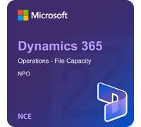 Microsoft Dynamics 365 Operations - File Capacity - NPO (NCE)